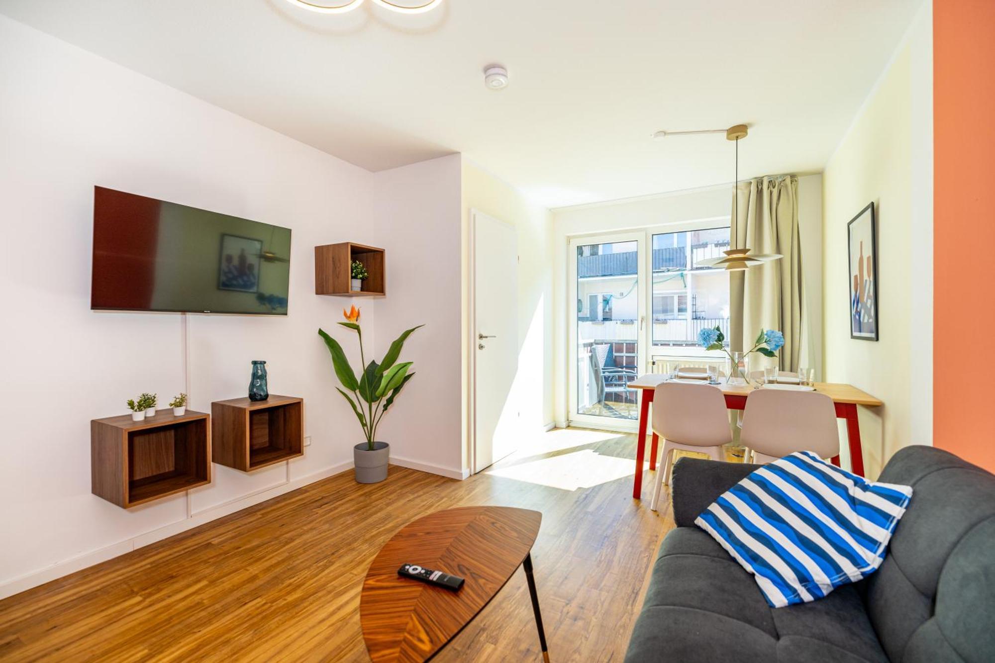 Apartment Zentral Wohnen Mit Stellplatz Und Balkon - Nahe Main Und Innenstadt Würzburg